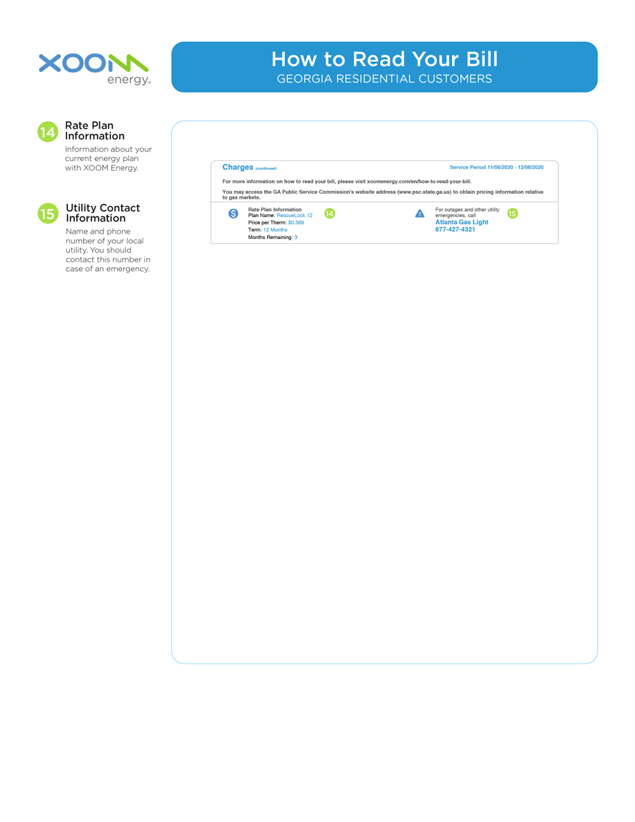 How to Read Your Bill - Page 3 - GA